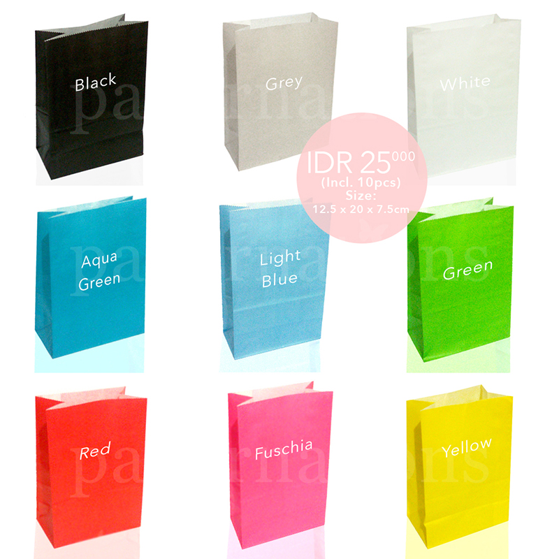 Standing Favor Bag - Plain